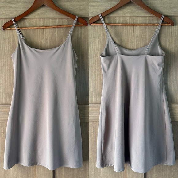 NWOT Abercrombie & Fitch Traveler Mini Dress w/ Built in Shorts Beige size XS​ - Picture 1 of 13